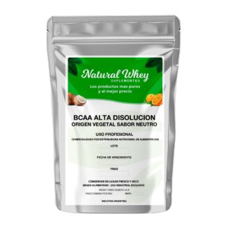 BCAA ALTA DISOLUCION ORIGEN VEGETAL SABOR NEUTRO