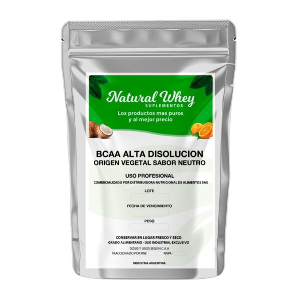 BCAA ALTA DISOLUCION ORIGEN VEGETAL SABOR NEUTRO